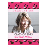 WesternPhoto Graduation Announcement Hot Pink