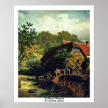Westfälische Watermill By Achenbach Andreas posters