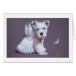 Westie Angel Cards