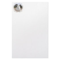 Westie at Bamburgh Castle Stationery Design