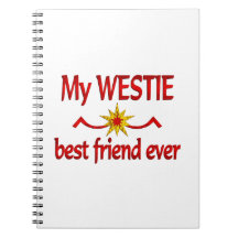 Westie Best Friend Note Books