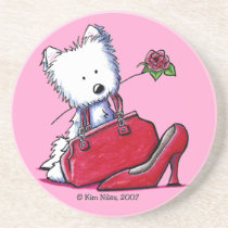 Westie Bits O' Heaven Coaster
