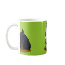 Westie Caught in the Middle Mug