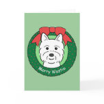 Westie Christmas cards