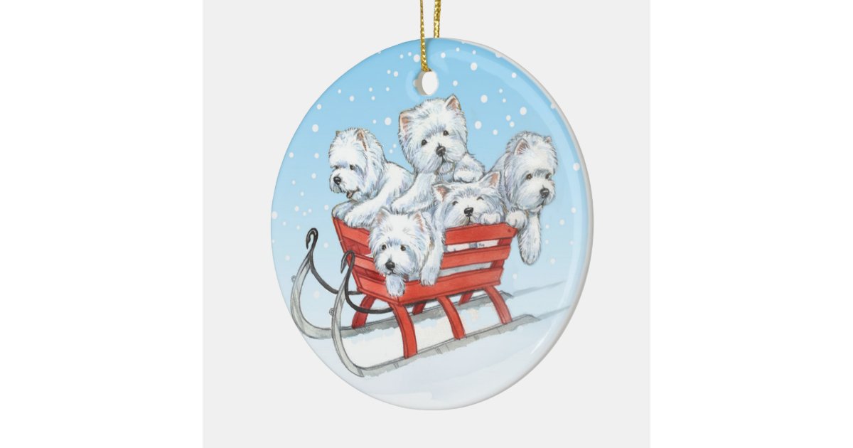westie christmas ornament by borgo zazzle westie christmas ornament by borgo zazzle