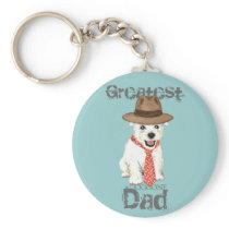 Westie Dad Key Chains