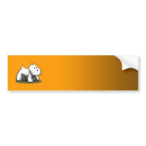Westie Designer - Customized bumper stickers