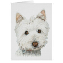 Westie Dog Greeting Cards