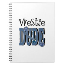 Westie DUDE Note Book