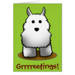 Westie Grrrreetings! cards