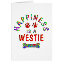 Westie Happiness Cards
