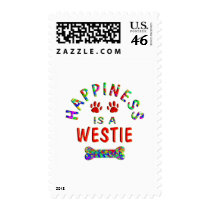 Westie Happiness Stamps
