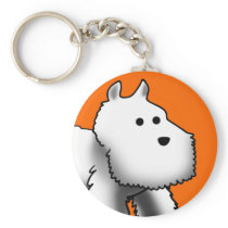 Westie Keychain keychains