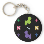Westie Keychain