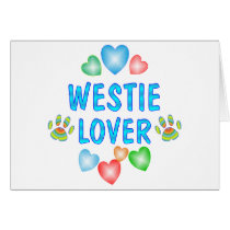 WESTIE LOVER CARD