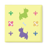 Westie Fridge Magnet