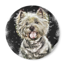 Westie magnets