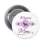 Westie Mom Button