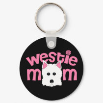 Westie Mom keychains