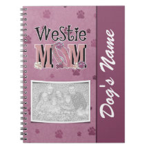 Westie MOM Notebooks