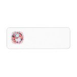 Westie Patriotic Return Address Label