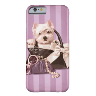 Westie puppy barely there iPhone 6 case