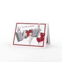 Westie Puppy Love Valentine's Day Greeting Cards