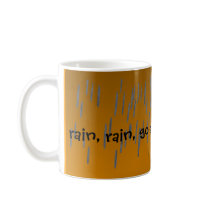 Westie Rain Mug mugs