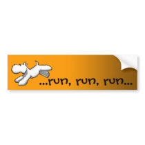 Westie Run bumper stickers
