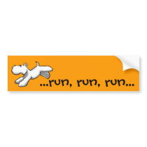 Westie Run bumper stickers