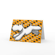 Westie Run Greeting Card cards