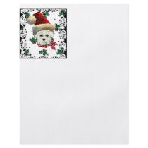 Westie Santa flyers