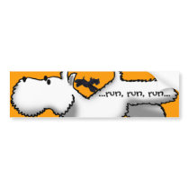 Westie/Scottie Run bumper stickers