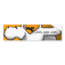 Westie/Scottie Run bumper stickers