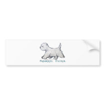 Westie Squirrel Patrol bumper stickers