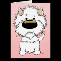 Westie Valentine cards