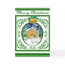 Westie Vintage Christmas cards