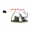 Westie (...wag, wag, wag...) T-shirt