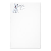 Westie Wisdom - Influential? Customized Stationery