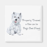 Westie Words of Wisdom Fridge Magnets