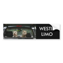 WESTIELIMO bumper stickers