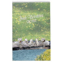 WESTIES  2012 West Highland White Terrier Calendar