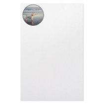 Westies and the Ocean Stationery Design