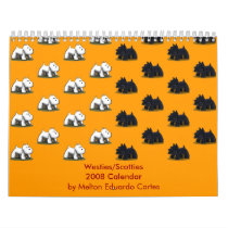 Westies/Scotties 2008 Calendar by AnAdGuy Westies/Scotties 2008 Calendar