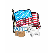westievote t-shirts by freespiritdesigns westievote t-shirts
