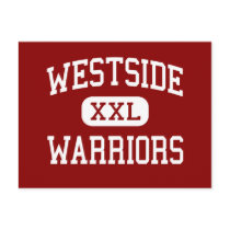 Westside - Warriors - High - Jonesboro Arkansas postcards by customteamsportswear Westside - Warriors - High - Jonesboro Arkansas postcards