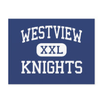 Westview - Knights - High - Avondale Arizona Postcard