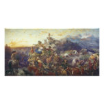 Westward the Course of Empire Takes Its Way Custom Photo Card