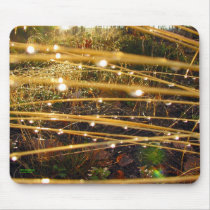 Wet Autumn Grass mousepads