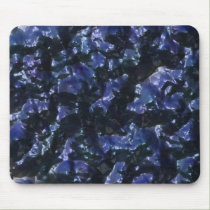 wet blue paint mousepads